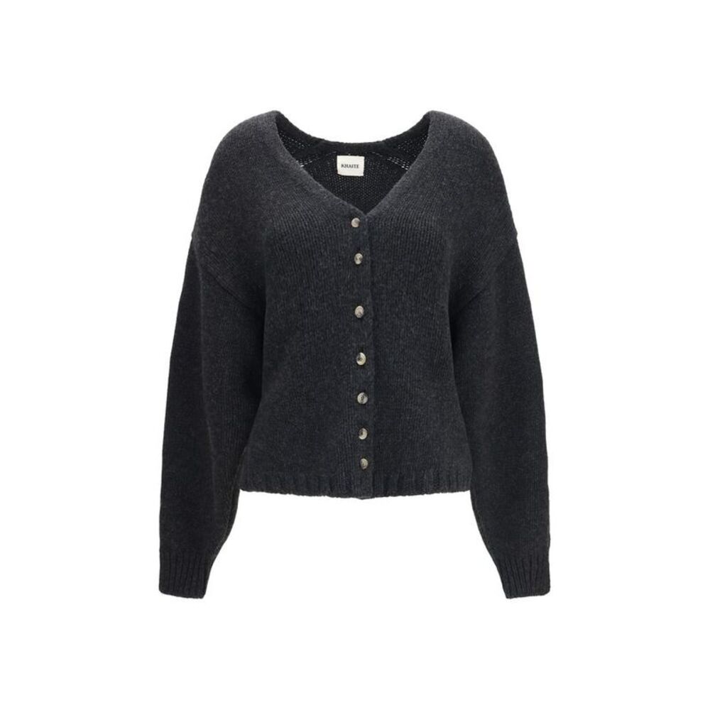 Khaite Gray Cashmere Women's Cardigan